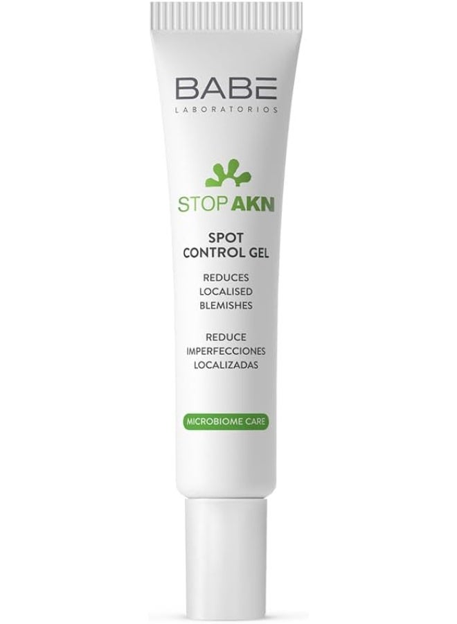 Babe Laboratorios Stop AKN Spot Control Gel – Targeted Blemish Treatment for Acne-Prone Skin – 8 ML - Image 1